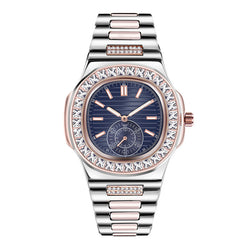 Mens Fashion Alloy  Luxury Brand Diamond Gifts Watches