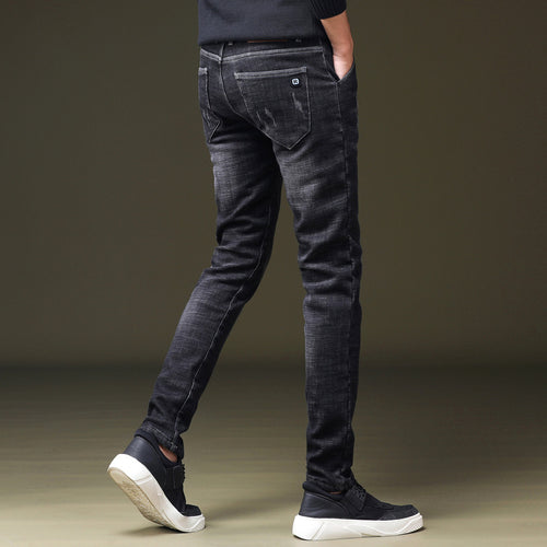 Spring and autumn new men's jeans