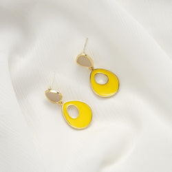 Female Morandi silver earrings