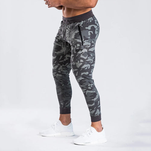 Camouflage Sport Pencil Bodybuilding Joggers Gym Trousers Running Pants Men - SIMWILLZ 