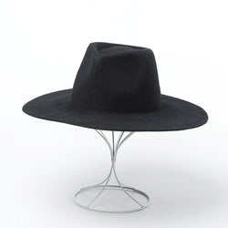 Hat room woolen big brim top hat - SIMWILLZ 