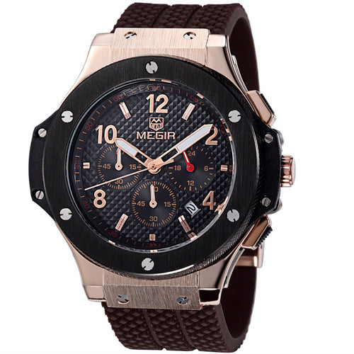 Horloges Heren Luxe quartz polshorloge Heren Sport Militaire chronograafhorloges 