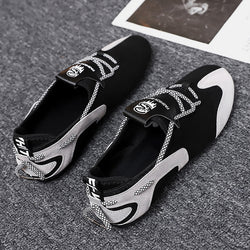 Fashion Men Casual Shoes Autumn Red Sneakers For Men Tennis Shoes Luxary Brand Breathable Soft Moccasins Men Loafer High Quality