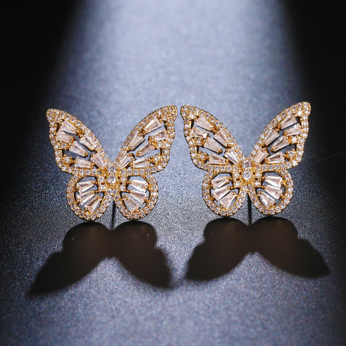 Butterfly Wing Earrings Female Temperament Earrings