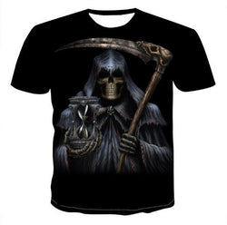 Heren Schedel T-shirts 3D t-shirts