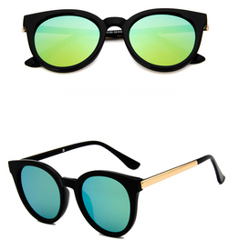 Cat eyepink  woman shades mirror square sunglasses 2021 fashion brand sunglasses