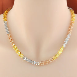 Silver Phoenix Tail Chain Necklace Female Color Gold Necklace