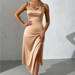 Women Clothing Sexy Sling Sheath Dress Bottoming Dress