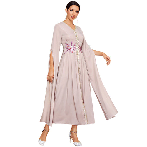 Muslim Autumn Middle East Arab Ladies Dress Robe