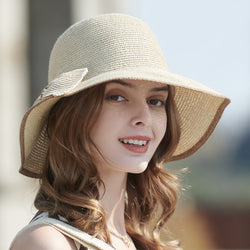 Japanse stijl gezicht ogende kleine emmer hoed dames lente zomer veters rond gezicht geschikt voor emmer hoed grote hoofdomtrek zonnehoed haar 