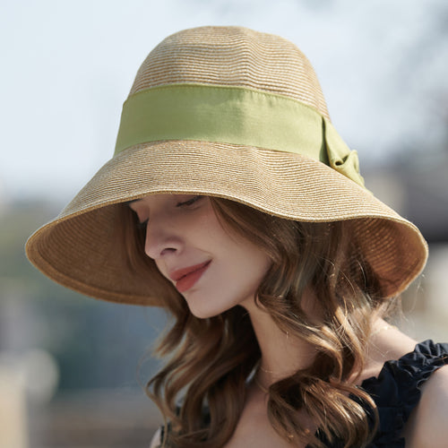 Broad-Brimmed Hat Wide Brim Straw Hat Sun Hat Women Summer Korean Beach Hat