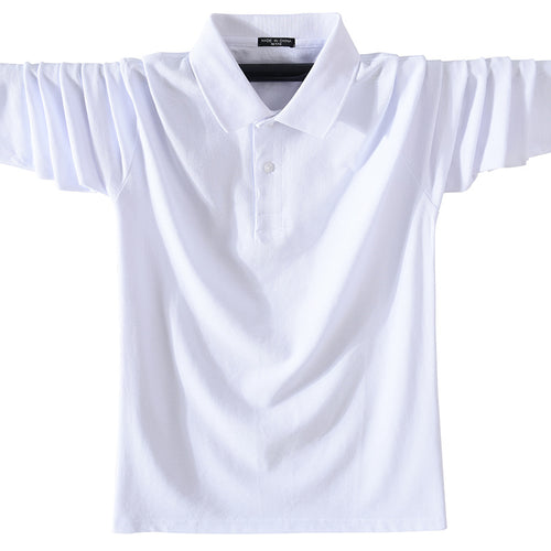Heren T-shirt met lange mouwen en vierkante hals Sportpoloshirt