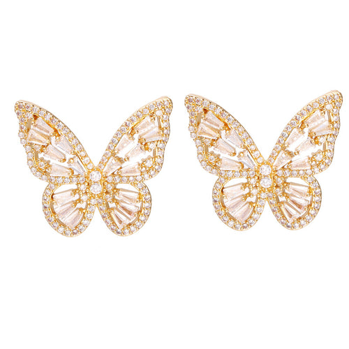 Butterfly Wing Earrings Female Temperament Earrings