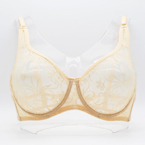 Plus Size Lace Bras For Women Underwired BH Hollow Out
